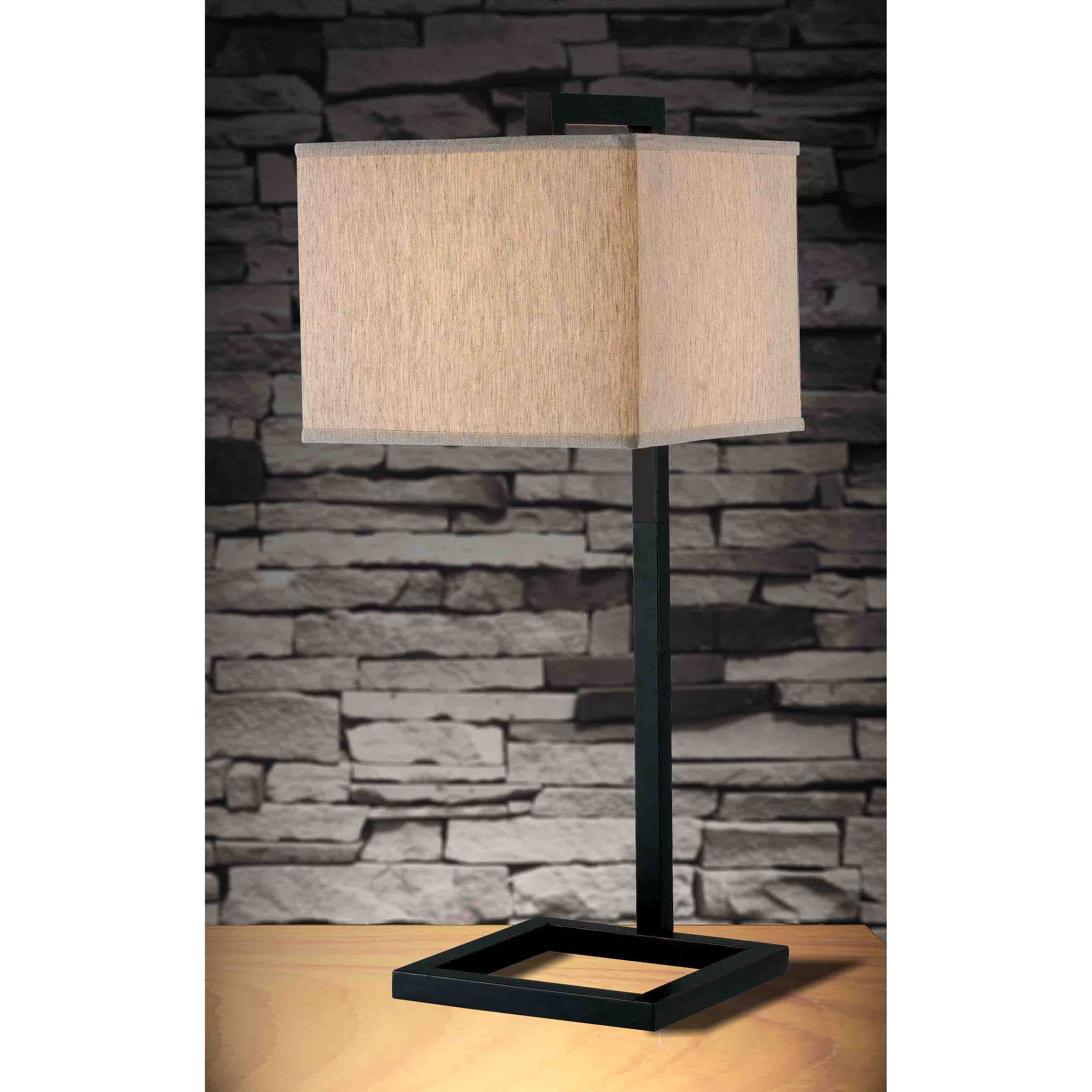 Ronson 1 Light Oil Rubbed Bronze Table Lamp within dimensions 3048 X 3048