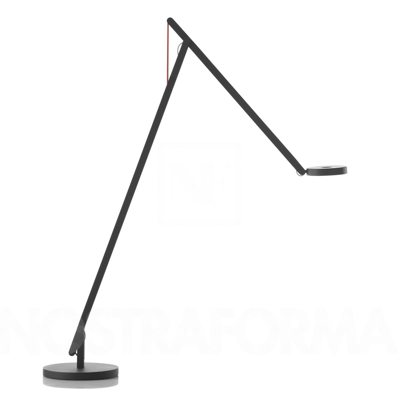 Rotaliana String Floor Lamp intended for proportions 1400 X 1400