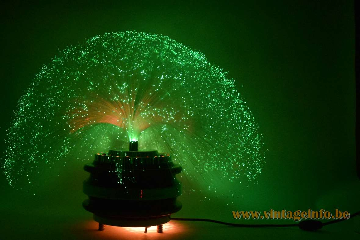 Rotating Fibre Optic Table Lamp Vintage Info All About inside proportions 1180 X 787