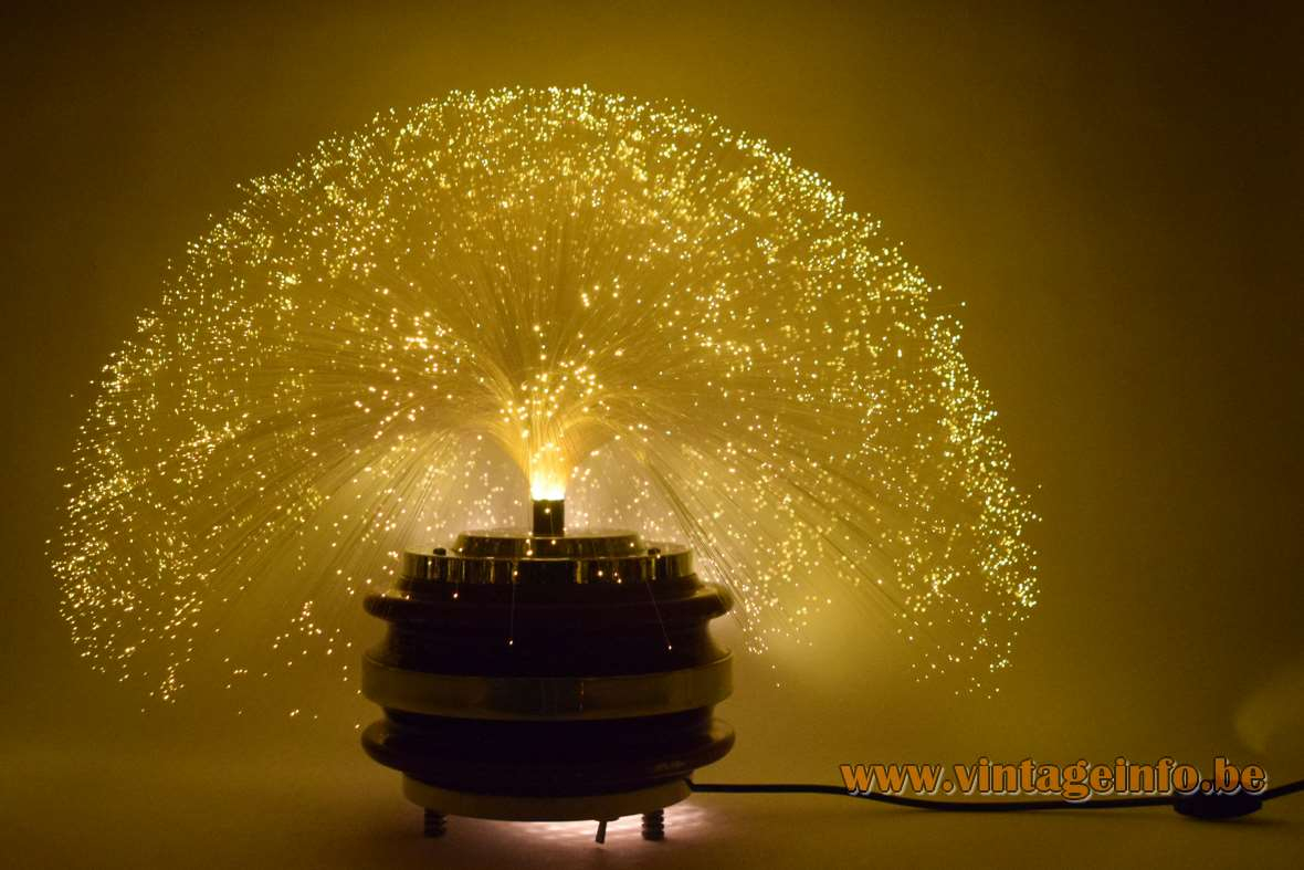 Rotating Fibre Optic Table Lamp Vintage Info All About pertaining to dimensions 1180 X 787