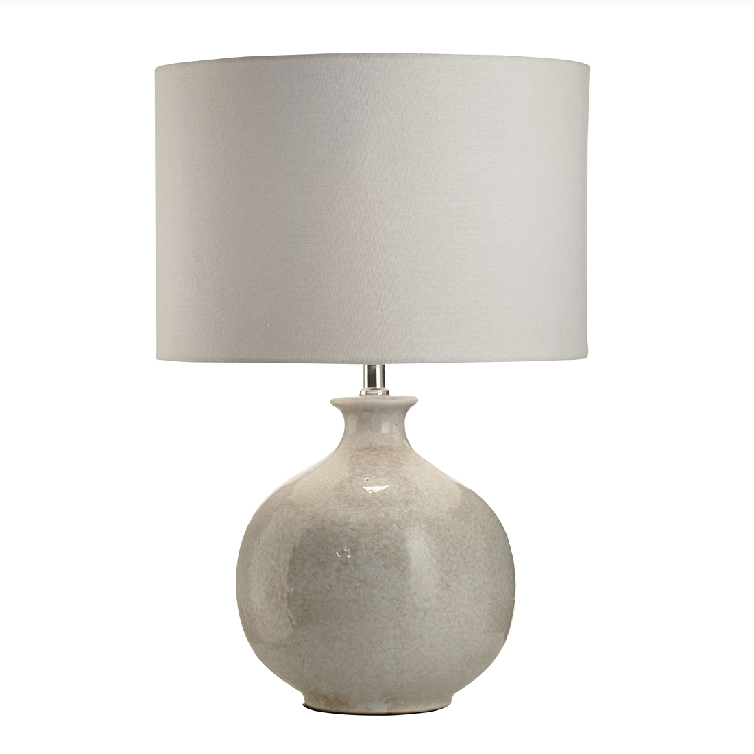 Round Crackle Glaze Table Lamp with regard to size 1100 X 1100