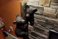 Rustic 59 Black Bear Floor Lamp Cabin Lodge Cottage New In inside proportions 1200 X 1600