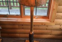 Rustic Cabin Floor Lamp Oak Log Cabin Country Living Lodge throughout sizing 1200 X 1600