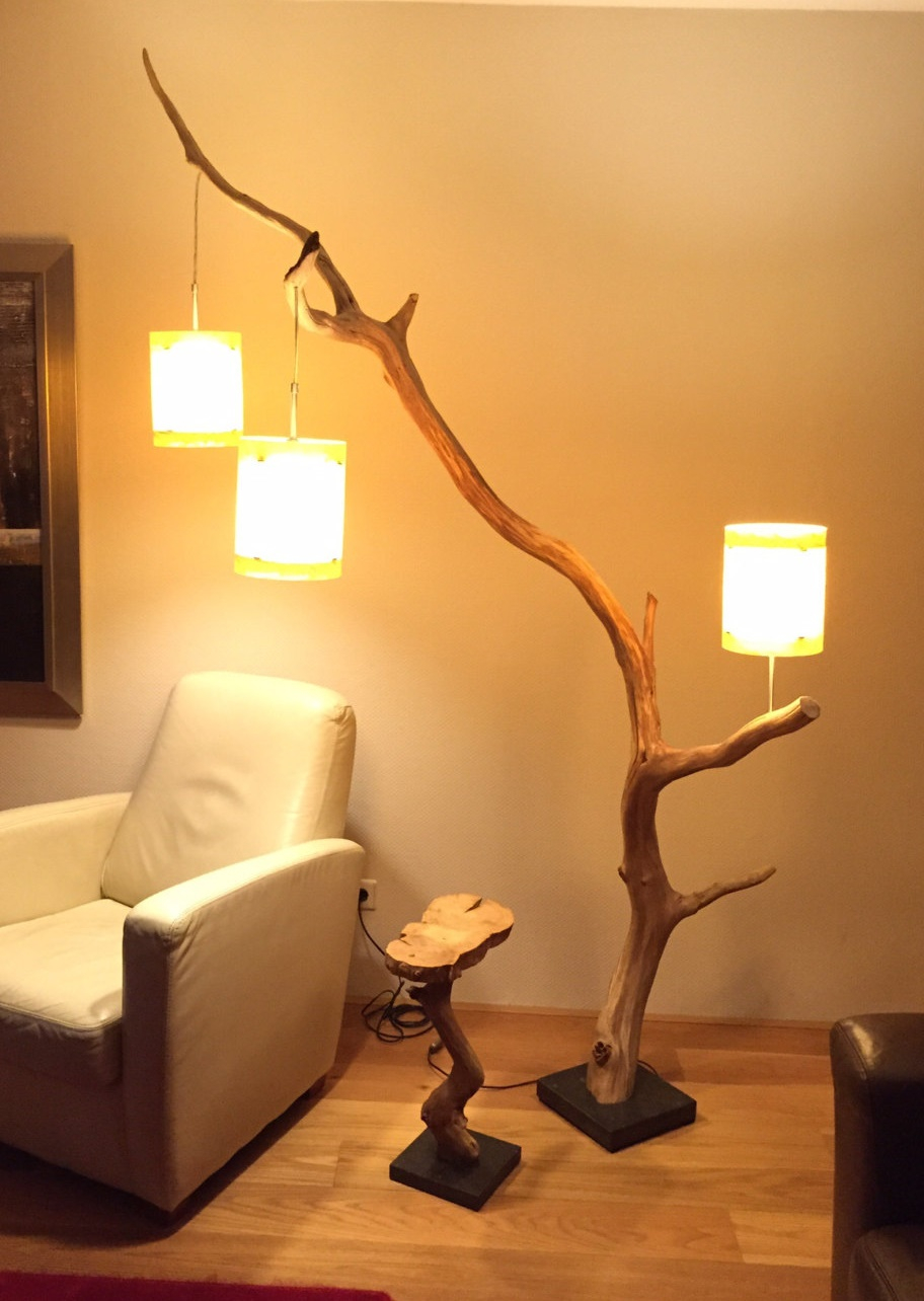 Rustic Floor Lamps Wood Disacode Home Design From Totally with regard to size 912 X 1284