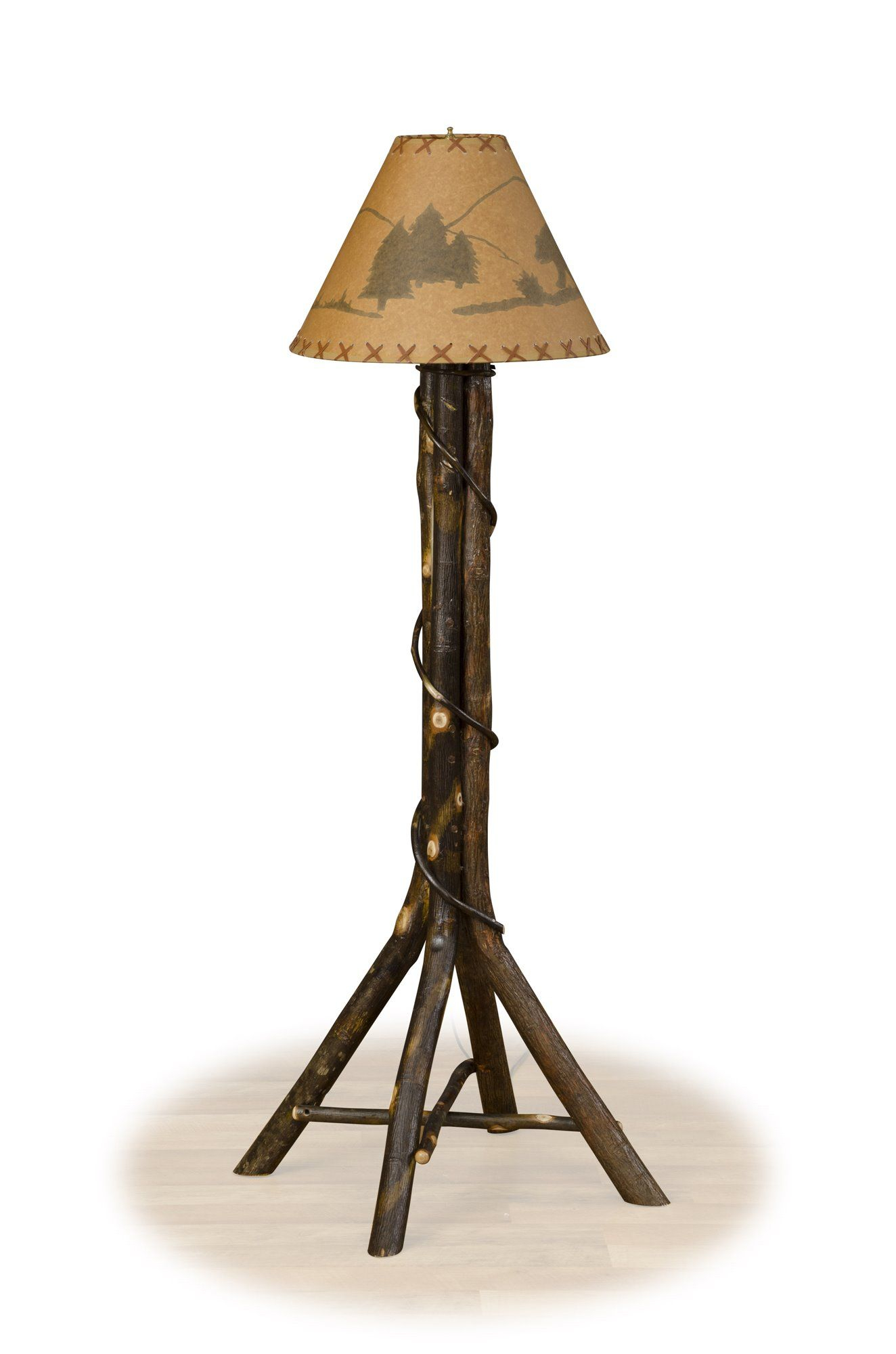 Rustic Hickory Floor Lamp Rustic Floor Lamps Rustic Lamps with dimensions 1324 X 2000