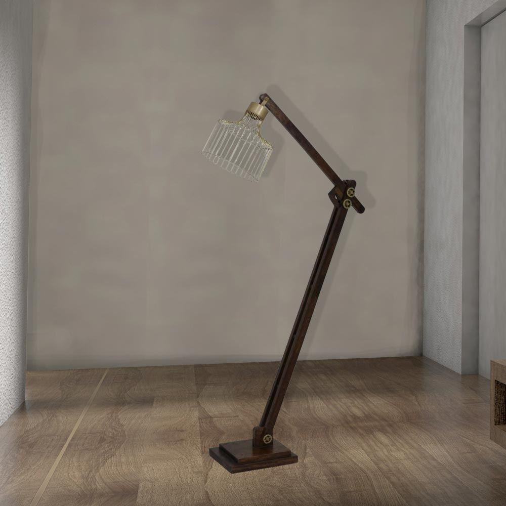 Rustic Wood Floor Lamp Cl 32714 in dimensions 1000 X 1000