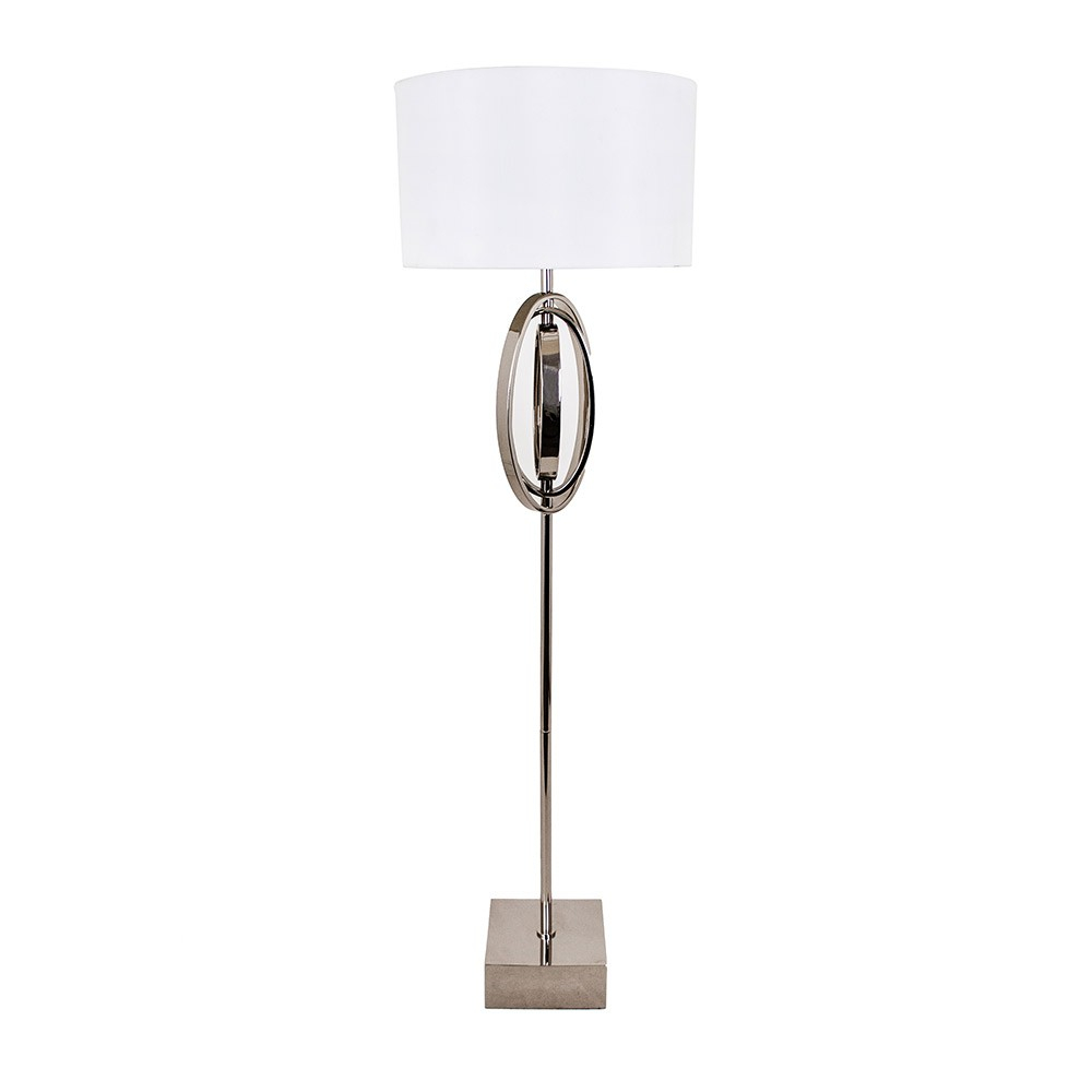 Rv Astley Seraphina Oval Rings Floor Lamp Nickel Finish within sizing 1000 X 1000