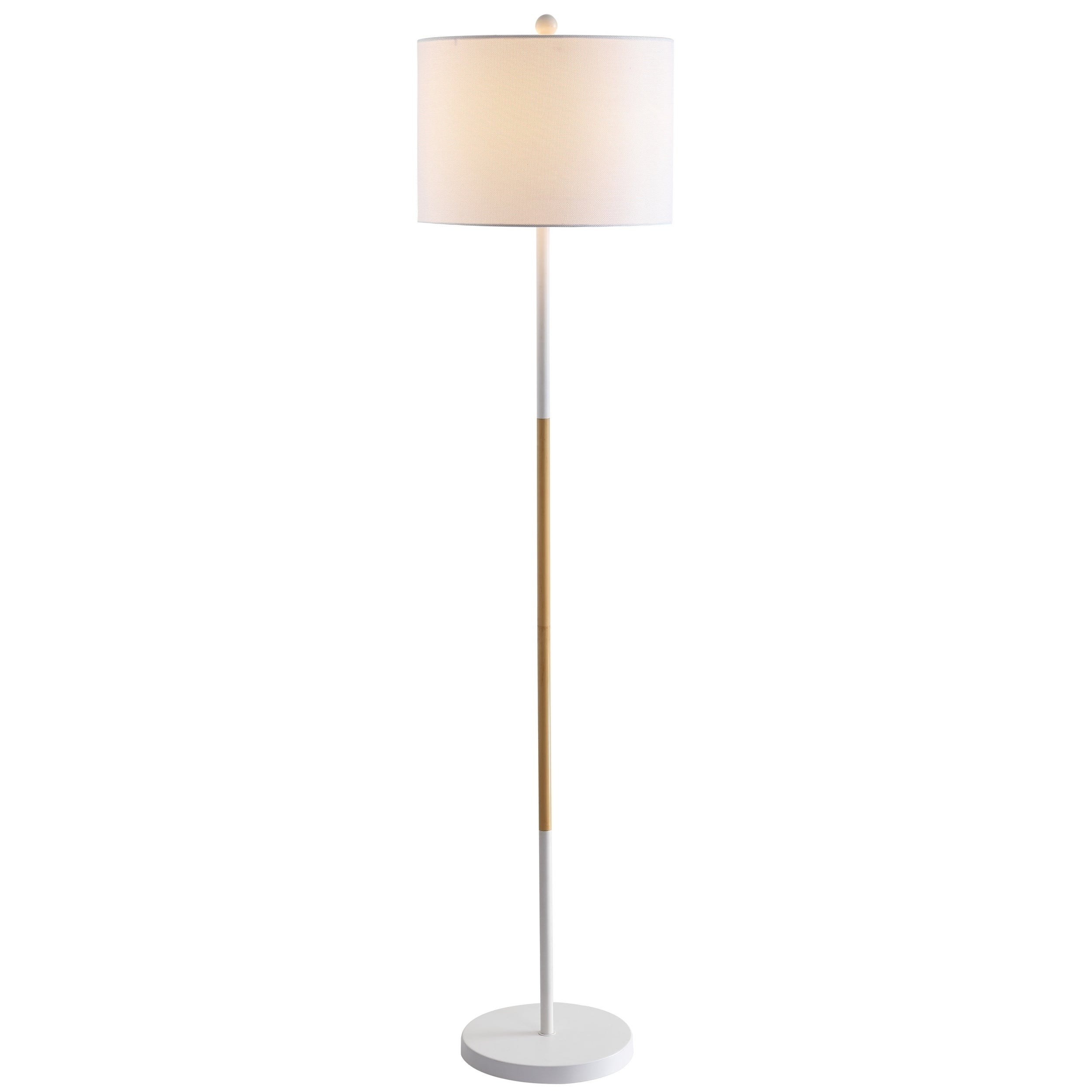 Safavieh Lighting 59 Inch Melrose White Led Floor Lamp in size 2500 X 2500