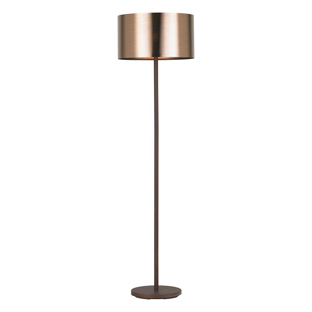 Saganto 1 Floor Lamp Copper Brown 39358n in size 1000 X 1000