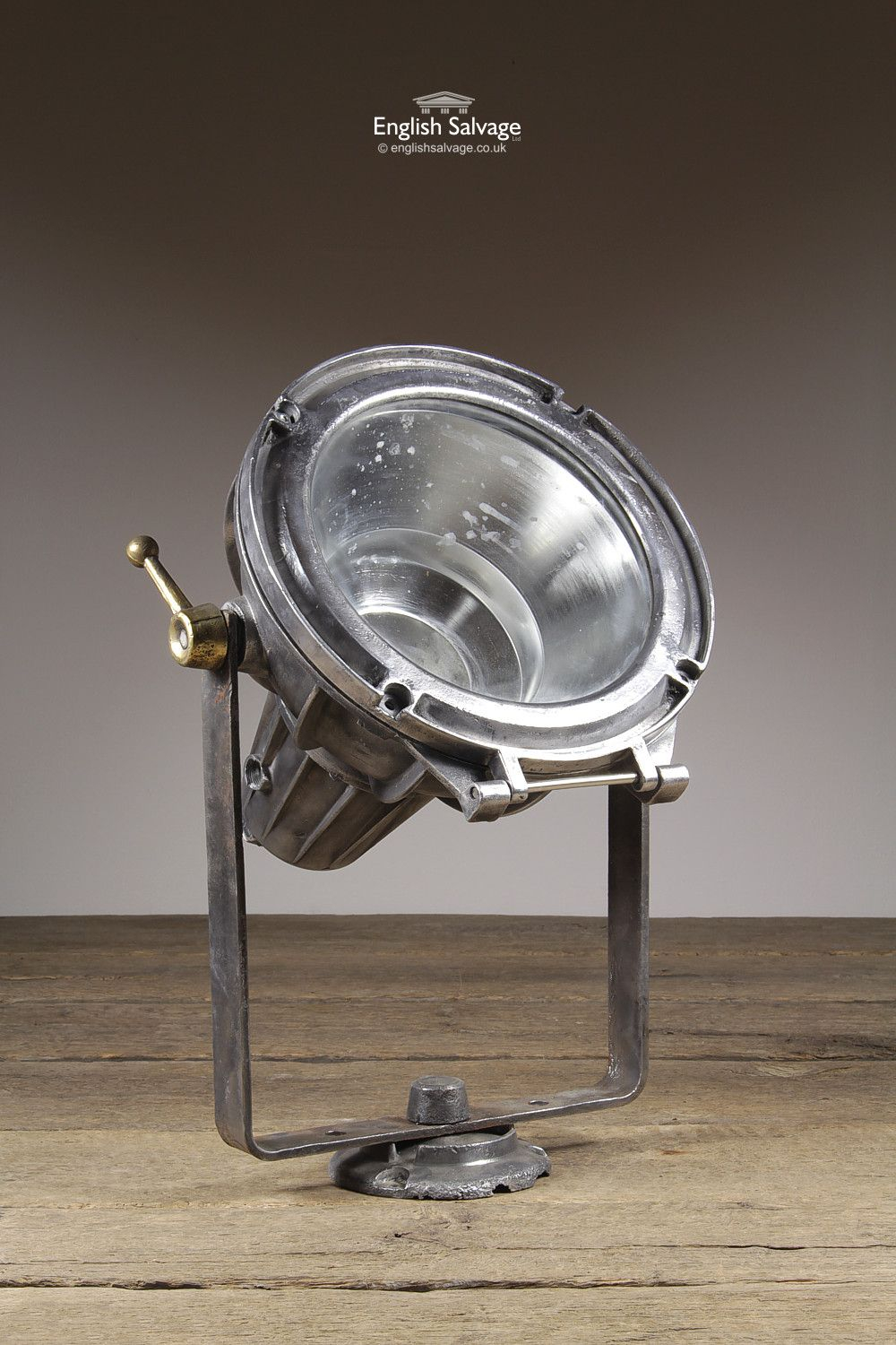 Salvaged Industrial Pivoting Flood Light Retro Lighting intended for proportions 1000 X 1500