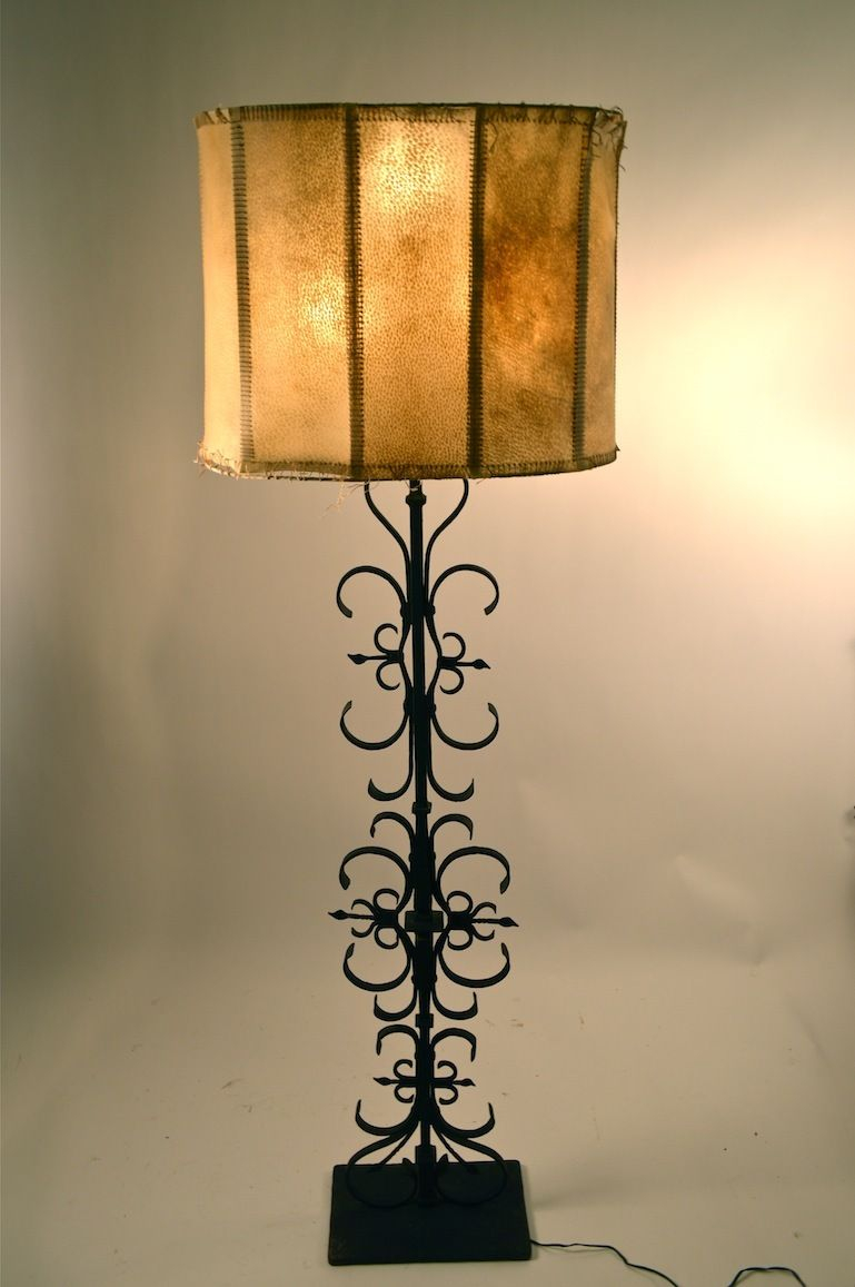 Samuel Yellin Floor Lamp Spanish Style American Gothic for measurements 769 X 1157