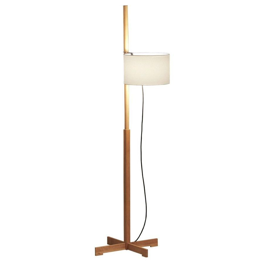 Santa Tmm Floor Lamp Beige Natural Oak Wood Products In in dimensions 900 X 900
