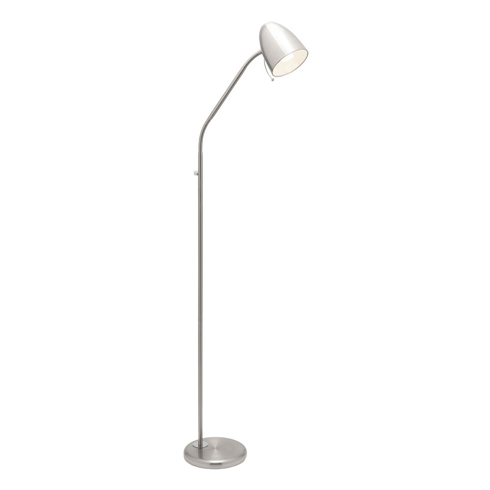 Sara Floor Lamp Brushed Chrome A13021bc inside size 750 X 1365