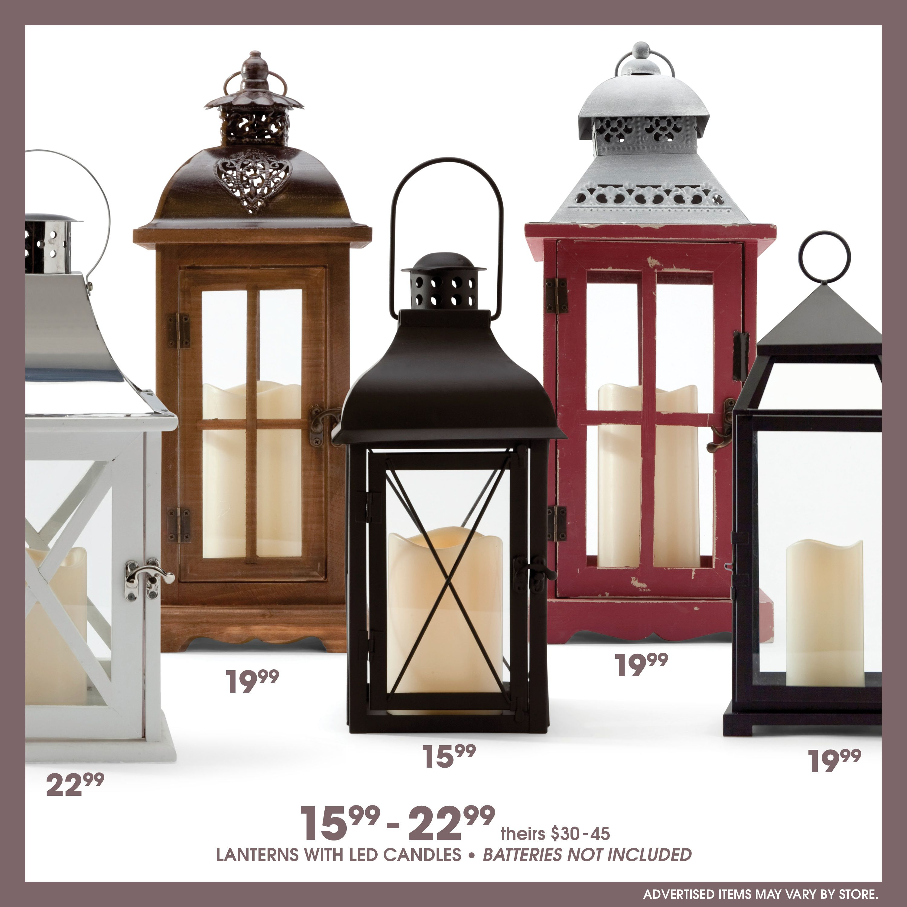 Set The Mood With These Beautiful Lanterns Gordmans within sizing 3000 X 3000