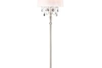 Shab 62 Crystal Silver Floor Lamp French Stand Chandelier for sizing 1000 X 1000