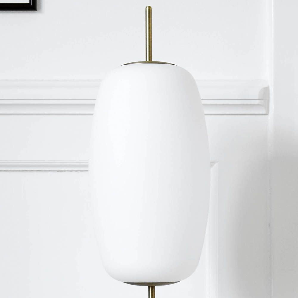 Silk Floor Lamp Brassglass Frandsen intended for dimensions 1000 X 1000