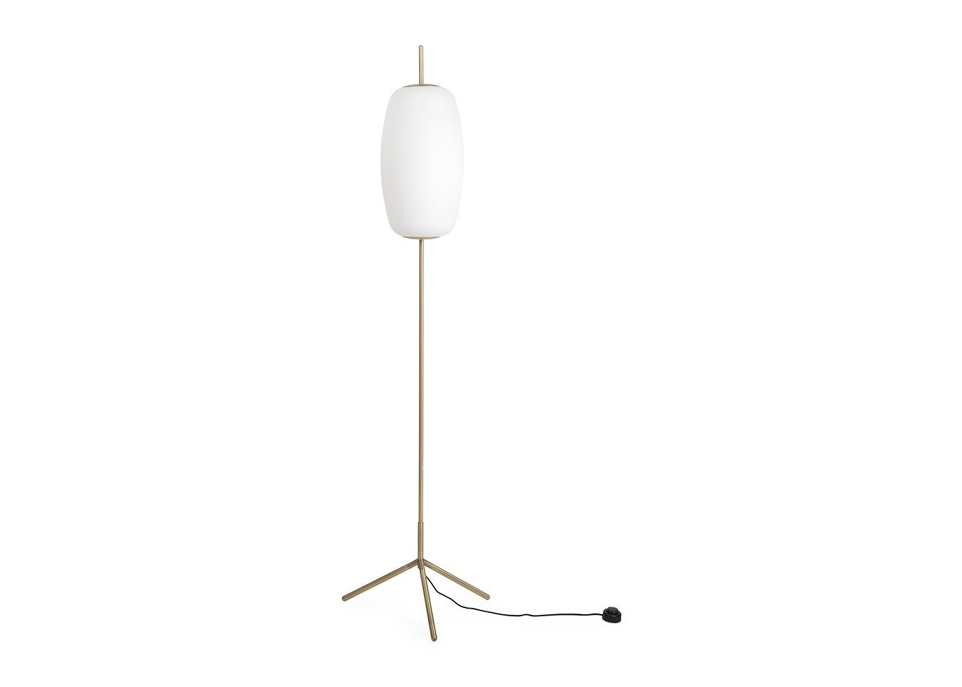 Silk Floor Lamp Opal with dimensions 1400 X 1000