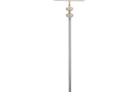 Silver Mosaic Base Floor Lamp With Silver String Shade throughout size 1200 X 1200