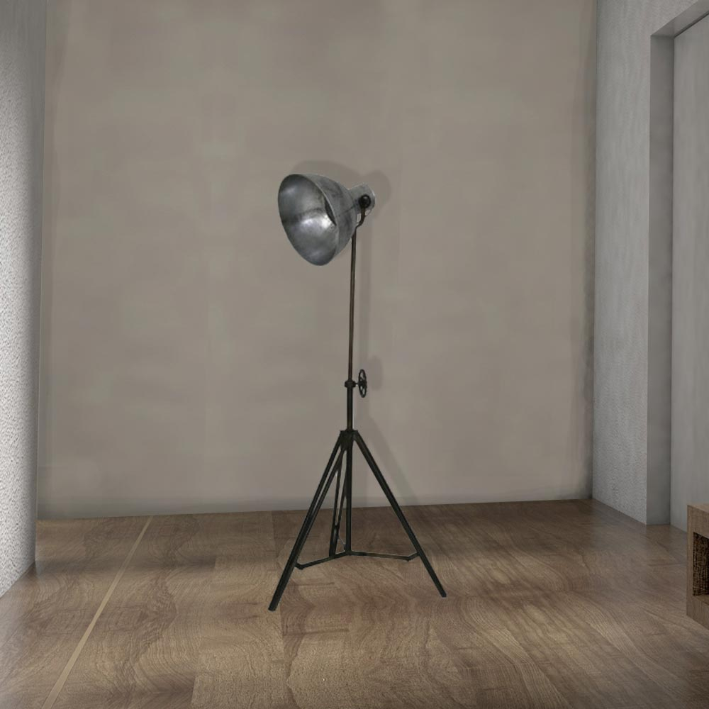 Silver Tripod Floor Lamp Cl 33997 for dimensions 1000 X 1000