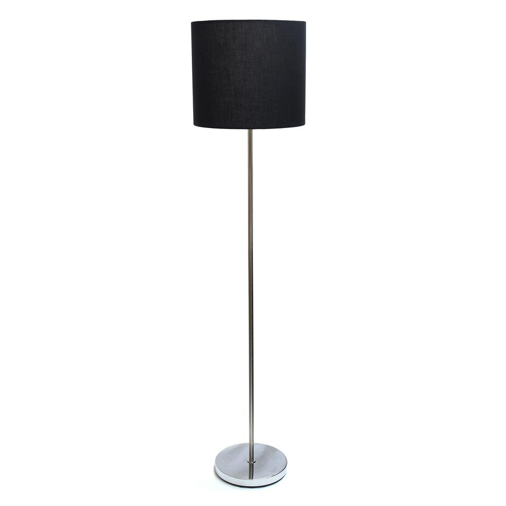 Simple Designs 5825 In Black Brushed Nickel Drum Shade Home intended for size 1000 X 1000