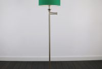 Sinatra Antique Brass Floor Lamp With Green Drum Shade in size 1200 X 1200