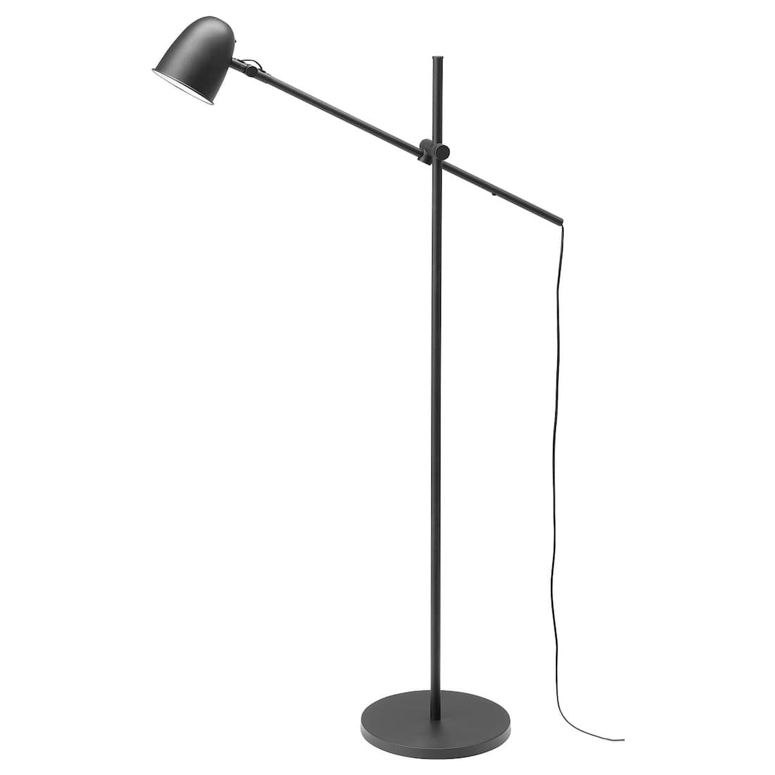 Skurup Floorreading Lamp Black Home Style Shoppable regarding measurements 1100 X 1100