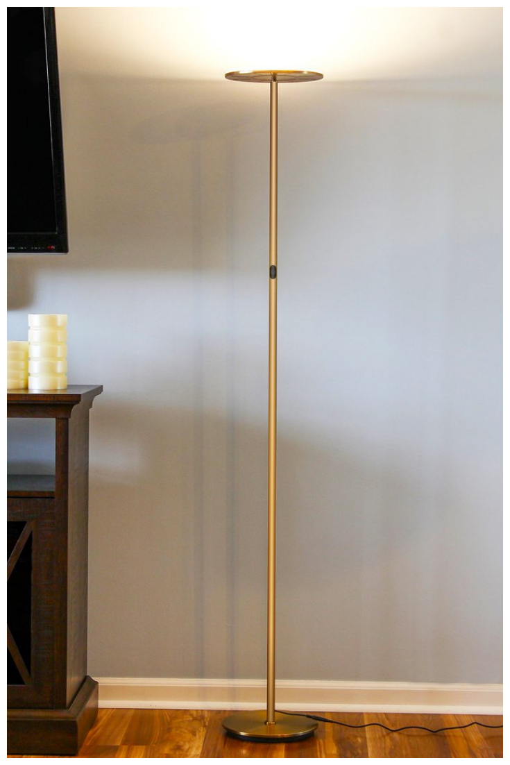 Sky Led Torchiere Super Bright Floor Lamp Living Room throughout measurements 735 X 1102