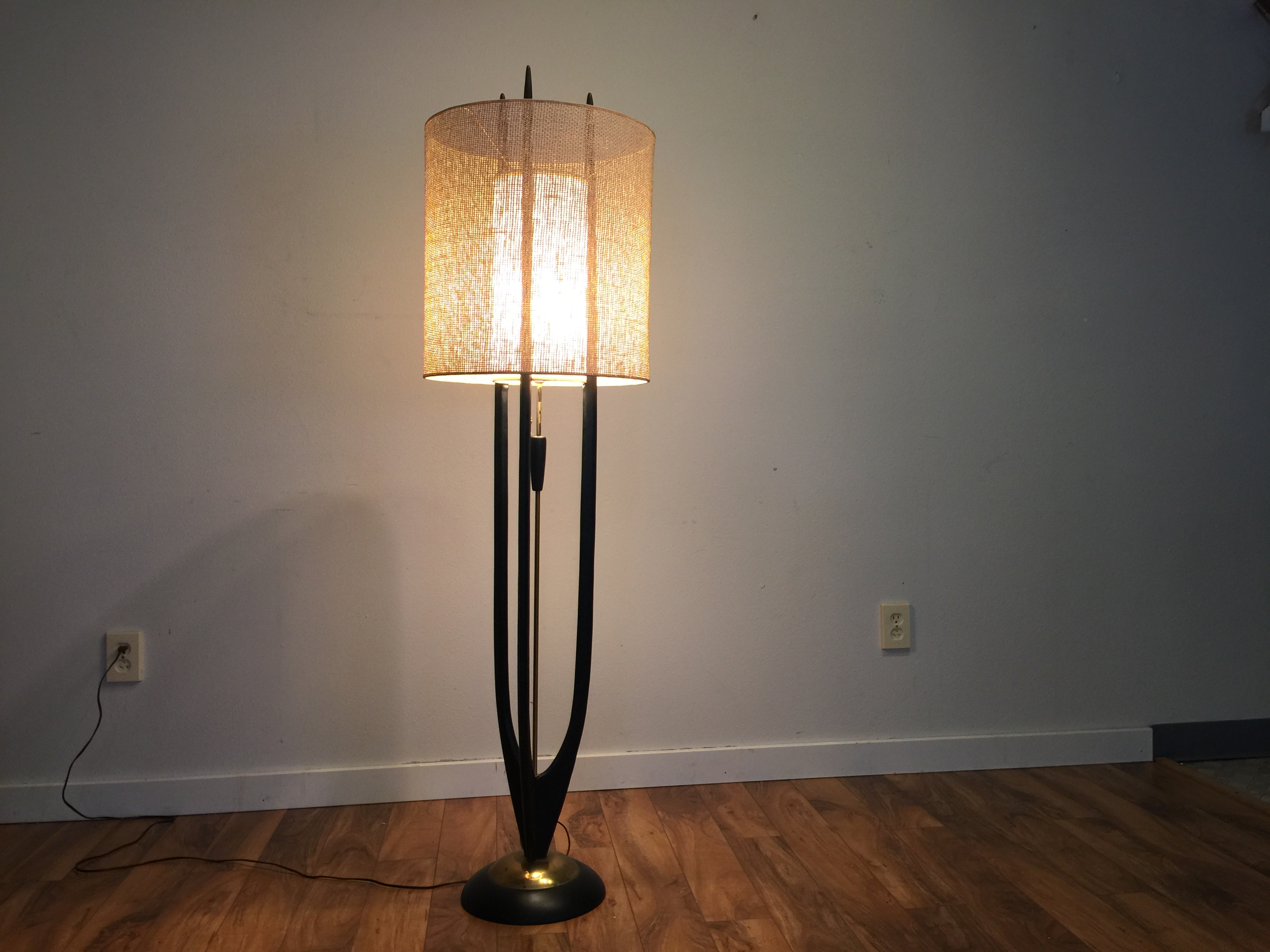 Sold Mid Century Floor Lamp Modeline Modern To Vintage within proportions 3264 X 2448