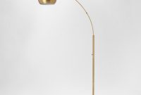 Span Single Head Metal Globe Floor Lamp Brass Includes in proportions 2000 X 2000