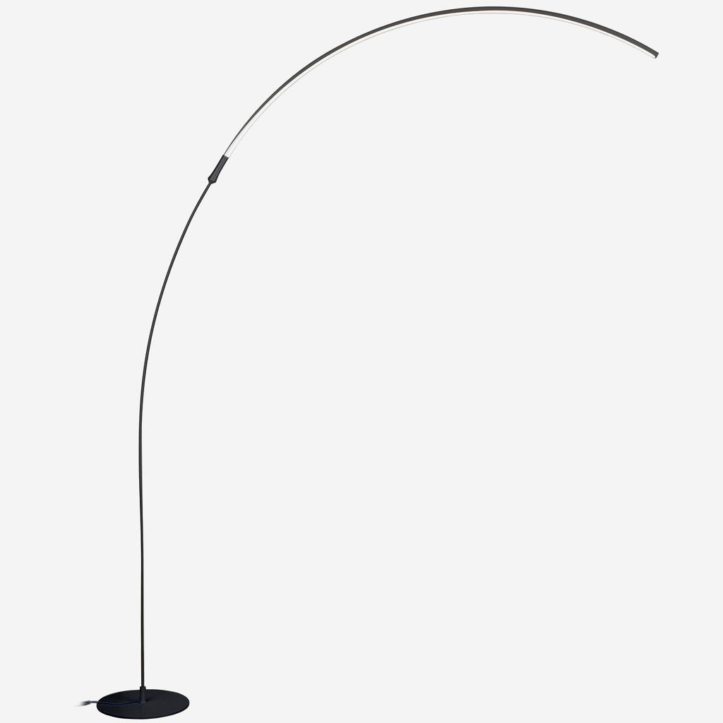 Sparq Arc Led Floor Lamp Over The Sofa Living Room Light in dimensions 1024 X 1024