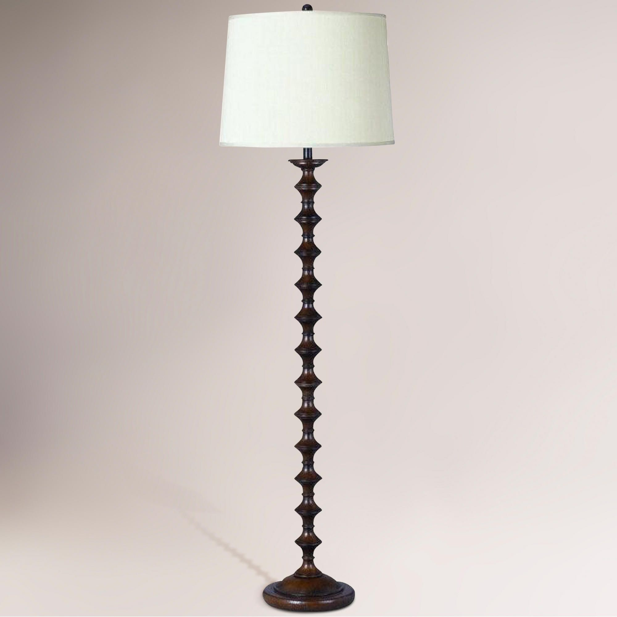 Spindle Floor Lamp Spindle Floor Lamp World Market within proportions 2000 X 2000
