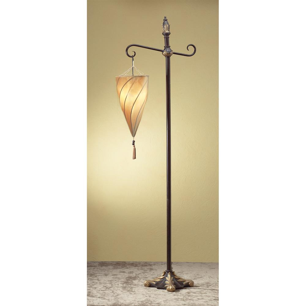 Spiral Hanging Floor Lamp intended for proportions 1000 X 1000