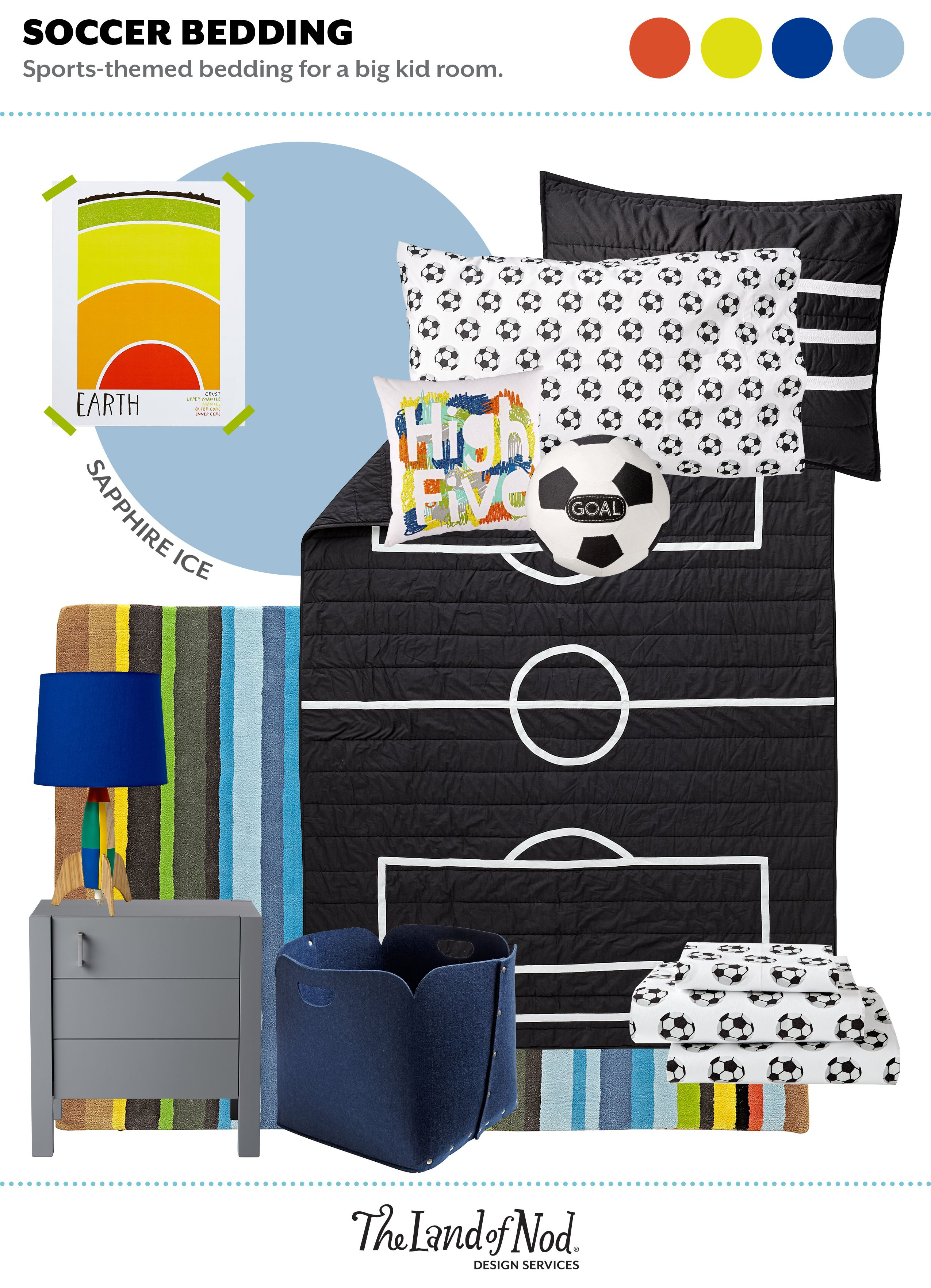 Sports Themed Kids Bedroom Ideas House Sports Bedding regarding proportions 2550 X 3528