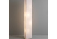 Square Paper White Crinkled Paper Floor Lamp White Floor for size 1200 X 1200