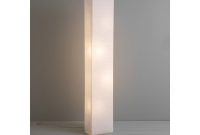 Square Paper White Crinkled Paper Floor Lamp White Floor inside proportions 1200 X 1200