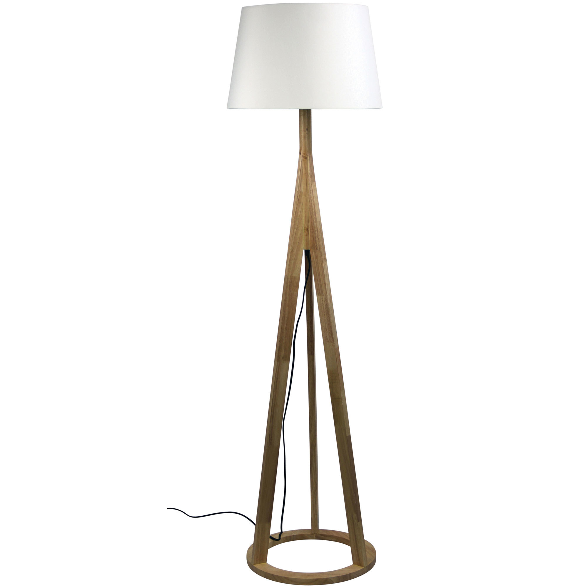Stabb Timber Floor Lamp intended for proportions 2000 X 2000