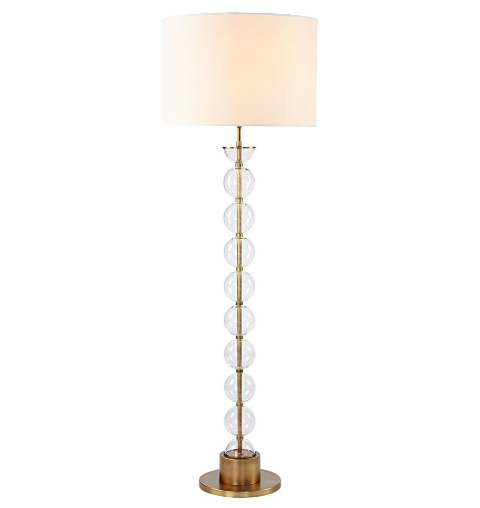 Stacked Glass Floor Lamp Rejuvenation Furniture throughout sizing 936 X 990