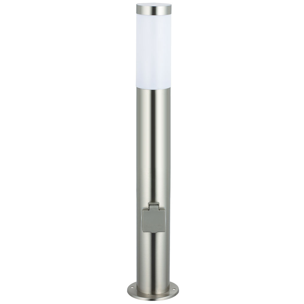 Stainless Steel Floor Lamp With 2 Sockets Height 80 Cm regarding dimensions 1000 X 1000