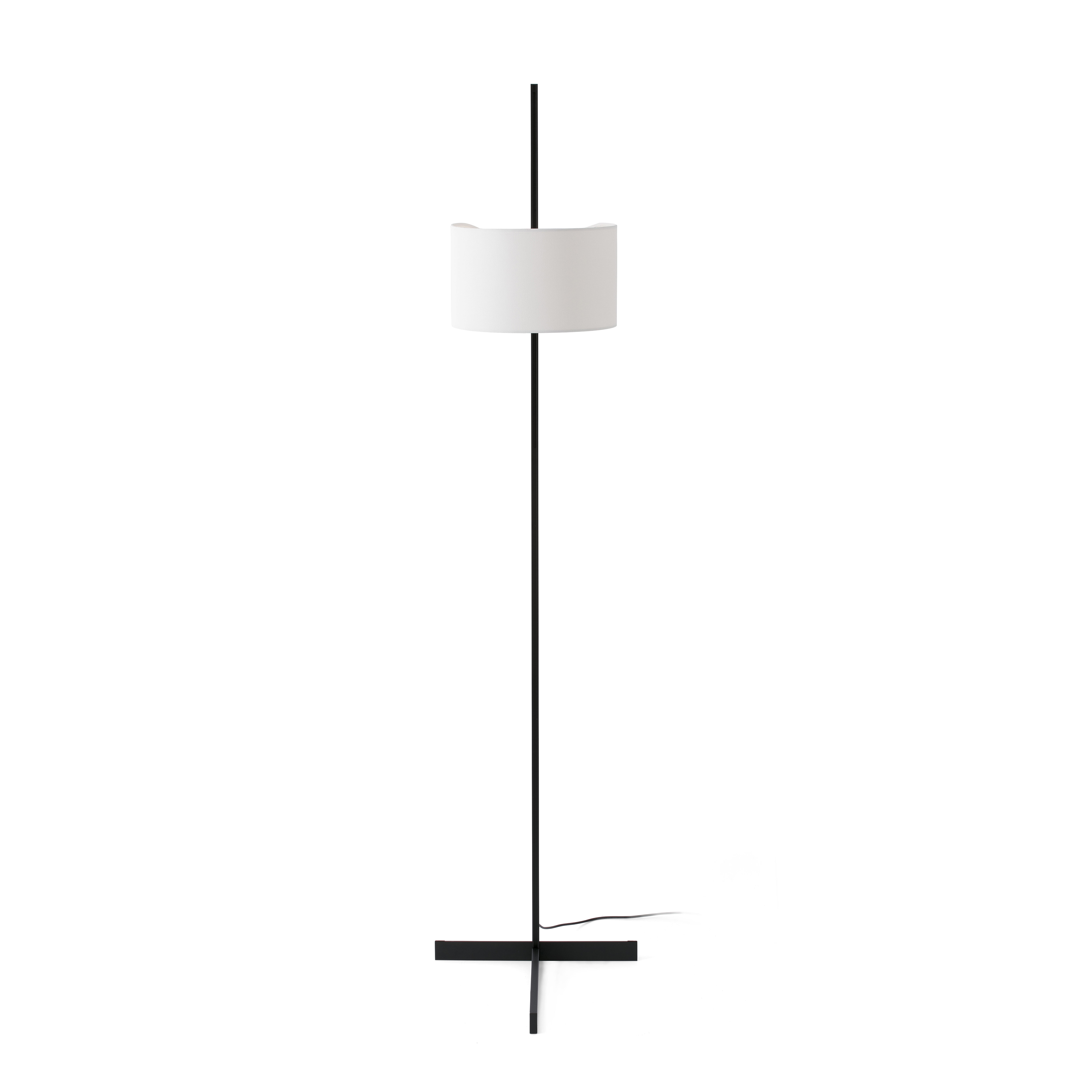 Stand Up Black And White Floor Lamp Faro throughout measurements 3448 X 3448