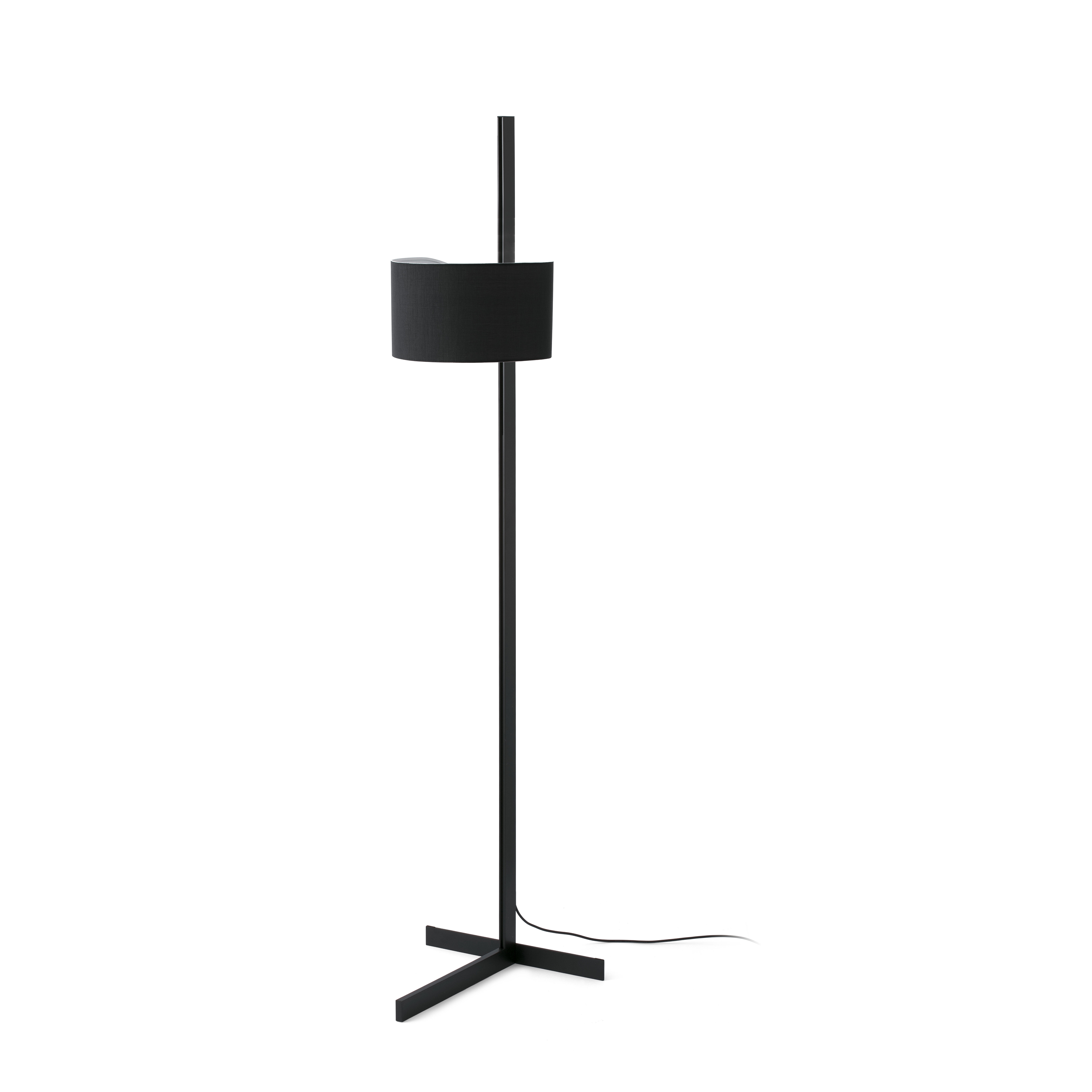 Stand Up Black Floor Lamp Faro with measurements 3448 X 3448