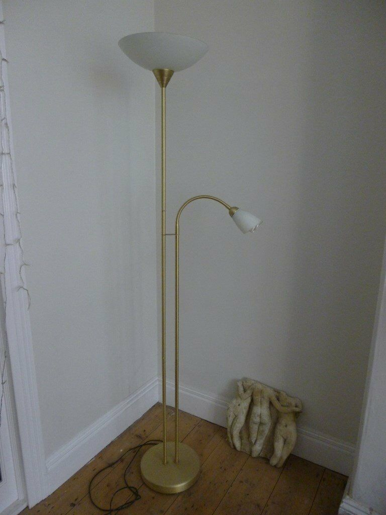 Standing Lamp Floor Lamp On Brass Bass 6ft Tall In pertaining to size 768 X 1024