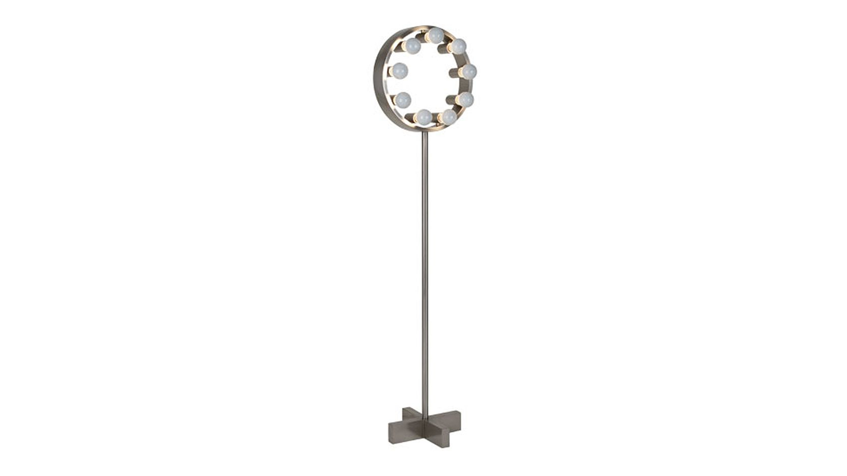 Standing Make Up Lamp Full Range Dimmer Foot Switch Satin throughout measurements 1680 X 945