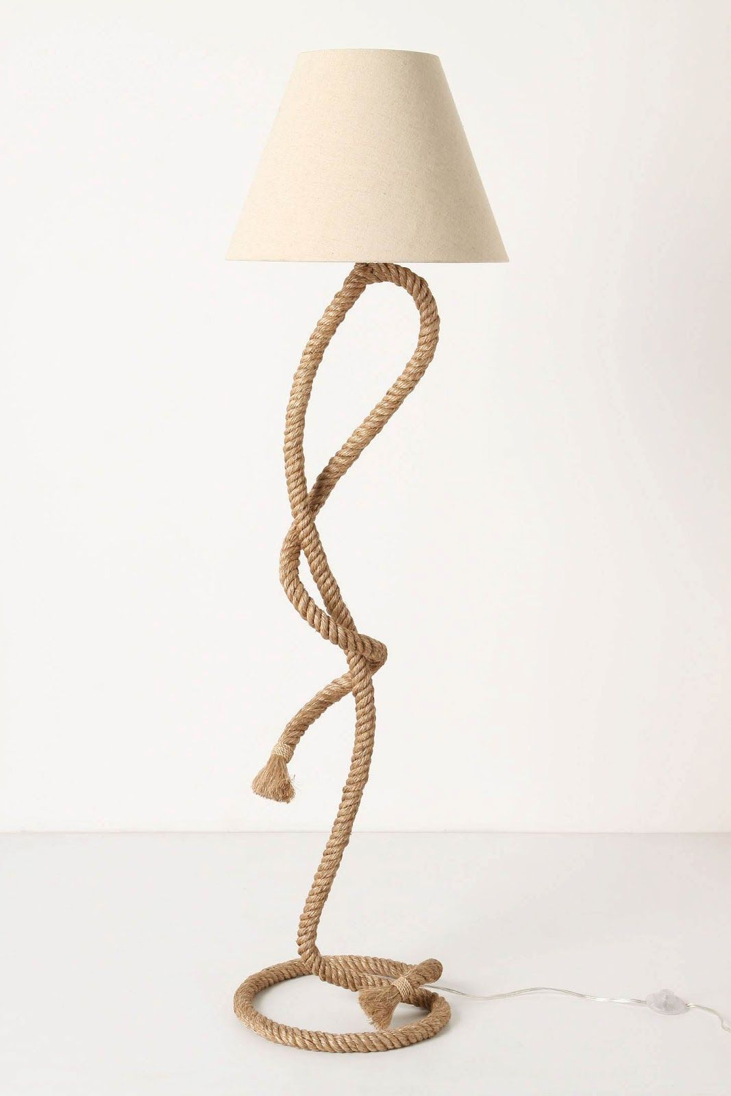 Standing Rope Lamp Day Diy Floor Lamp Rope Lamp Home inside proportions 1067 X 1600
