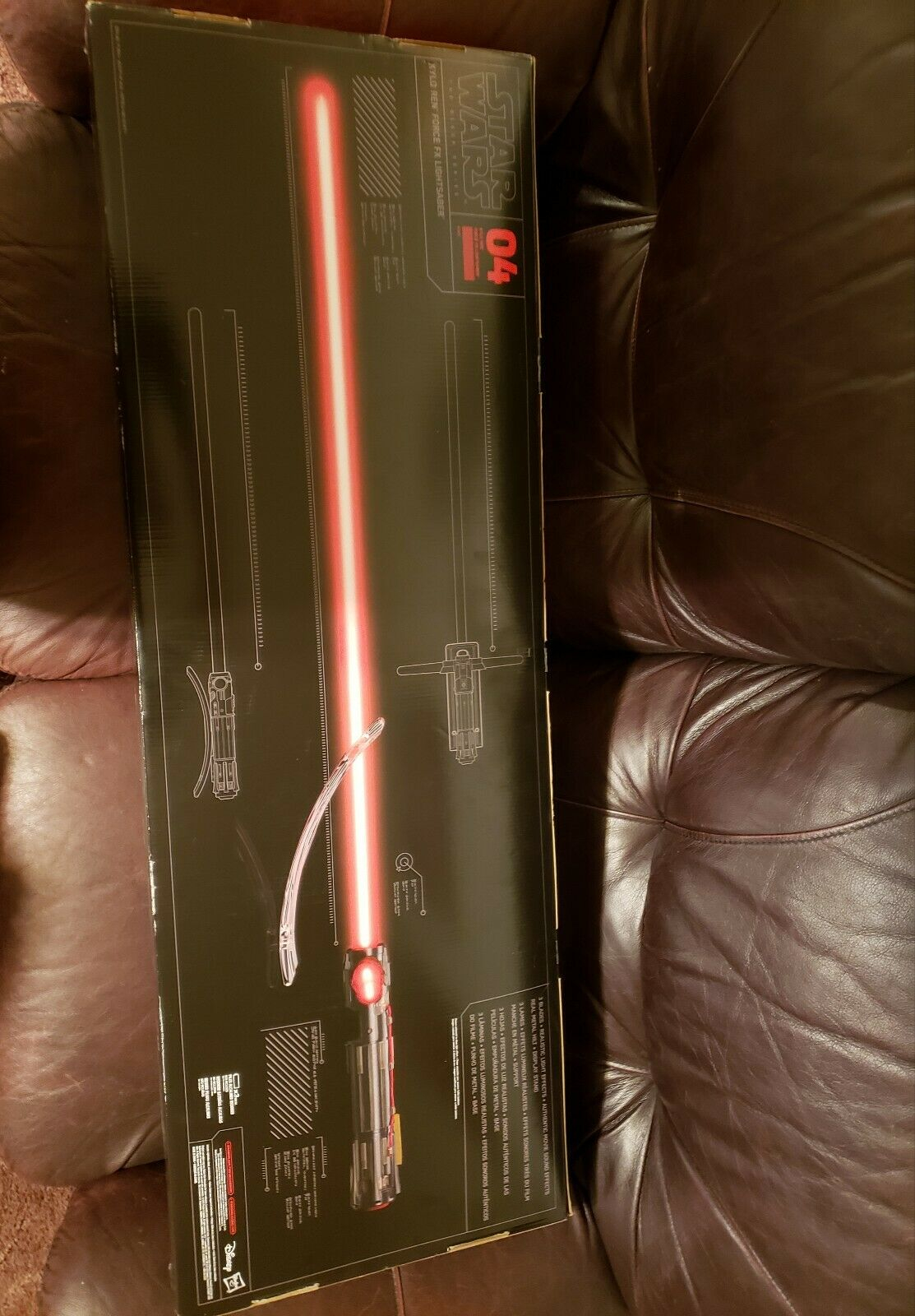 Star Wars B3925 The Black Series Kylo Ren Force Fx Deluxe Lightsaber in proportions 1113 X 1600