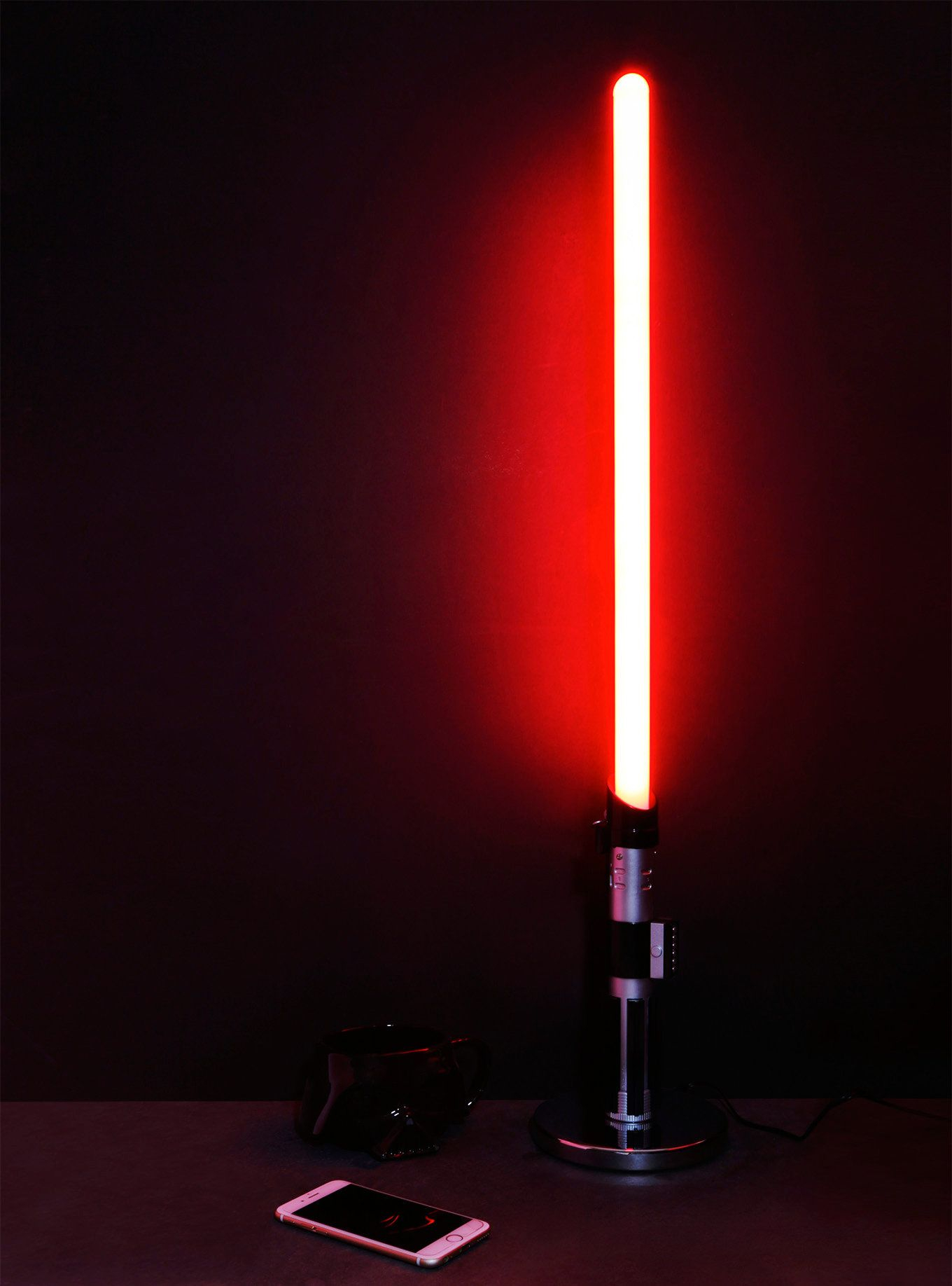 Star Wars Darth Vader Lightsaber Desk Lamp Hope List throughout sizing 1360 X 1836