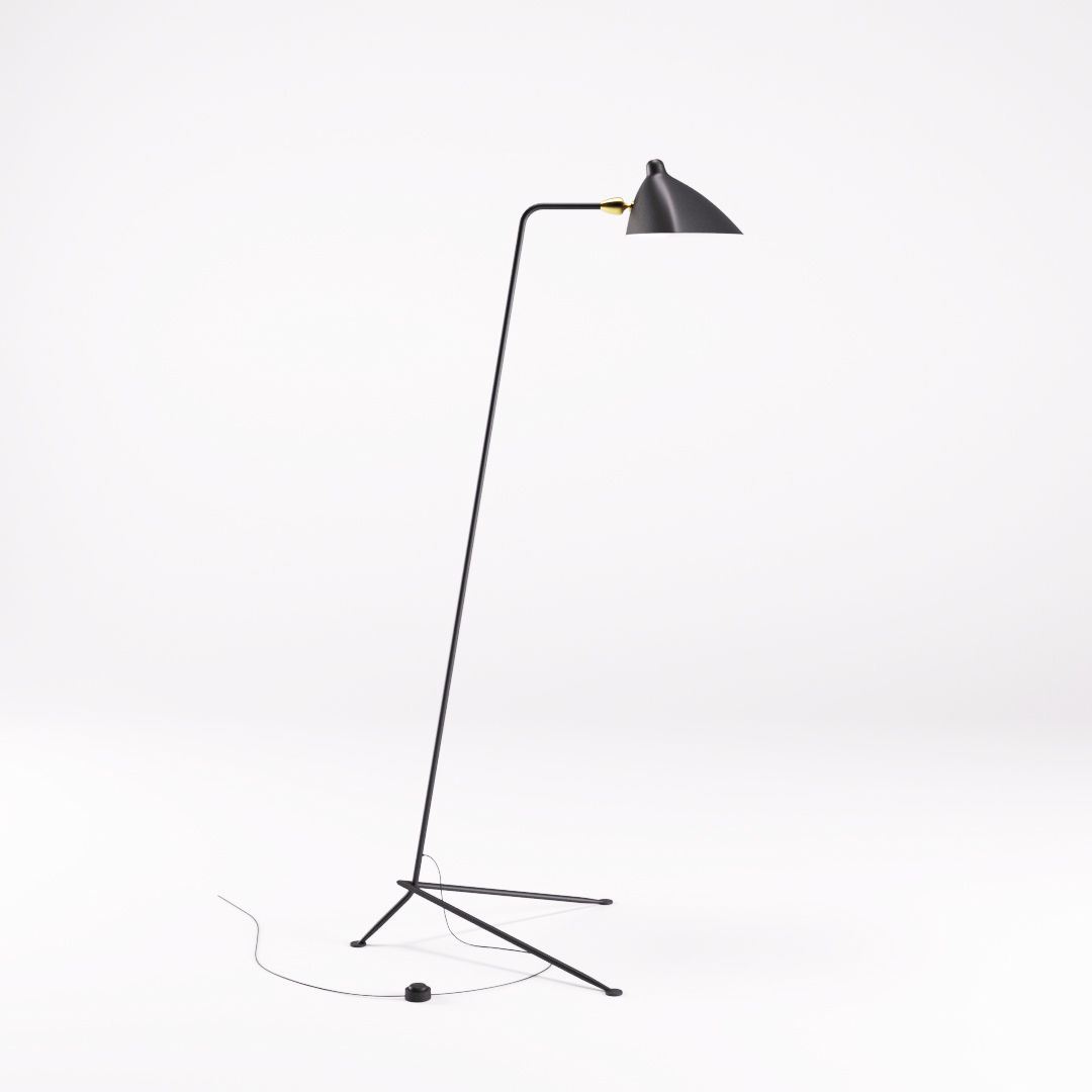 Stehlampe Serge Mouille with regard to size 1080 X 1080