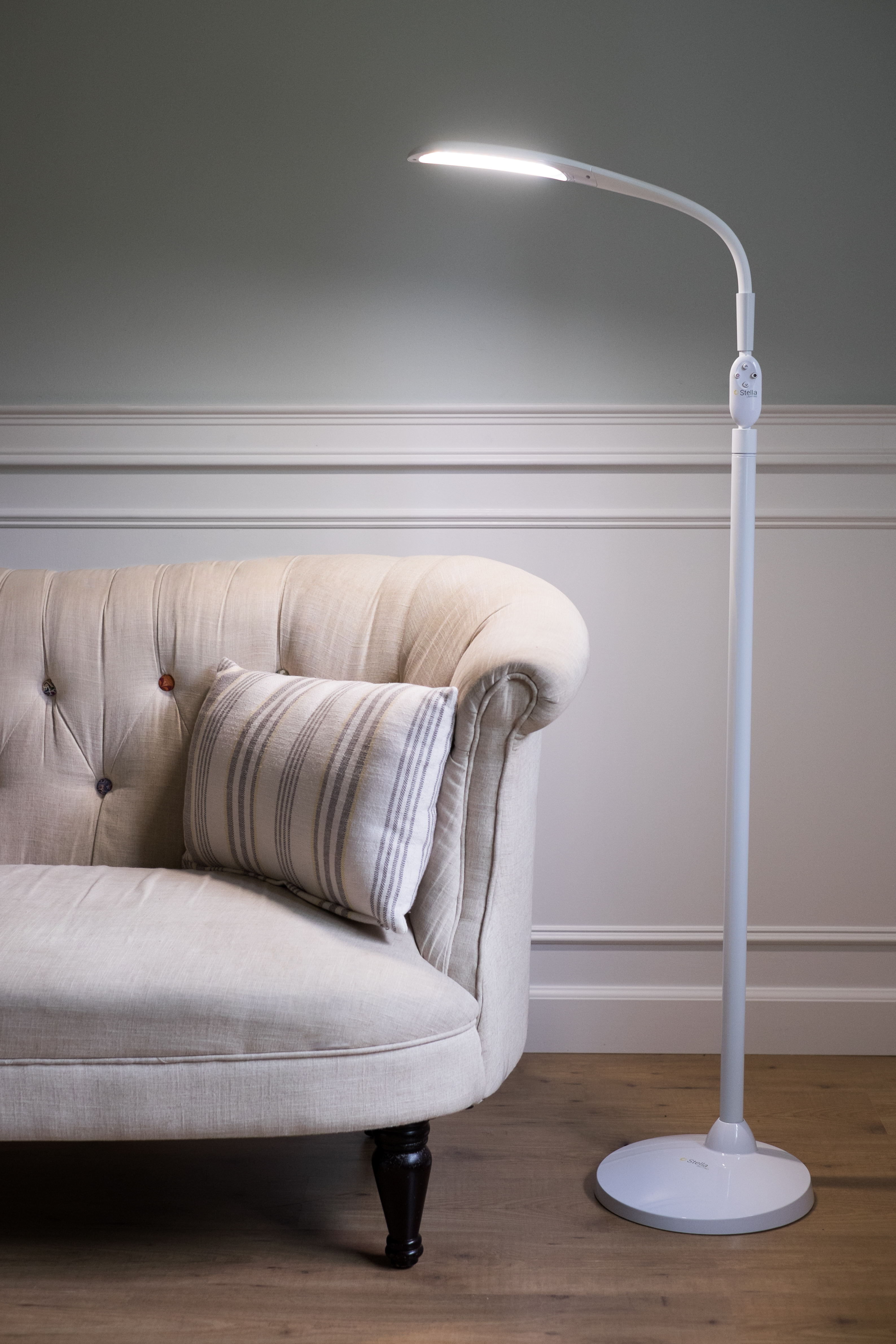 Stellasky Two Led Floor Lamp in proportions 3175 X 4763