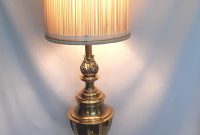 Stiffel Lamp Neoclassical Heavy Brass Flaming Torch Trophy throughout proportions 1523 X 2394