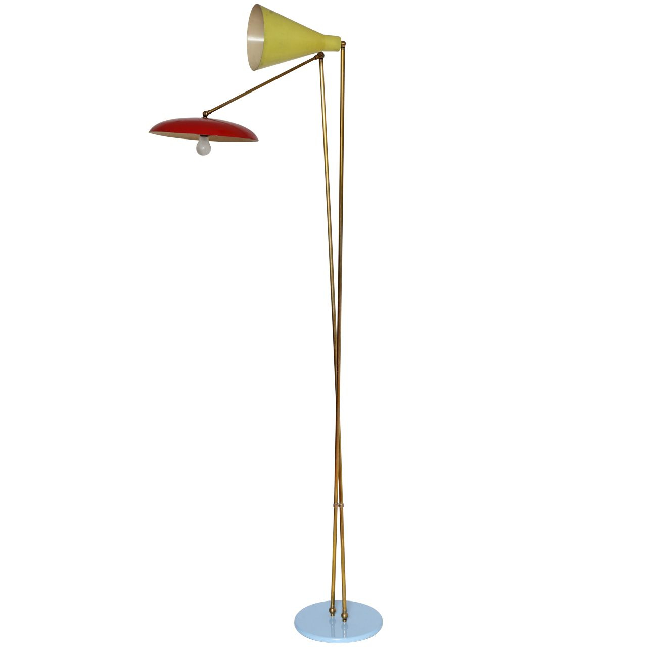 Stilnovo Italian Mid Century Modern Floor Lamp 1955 Mid for measurements 1280 X 1280