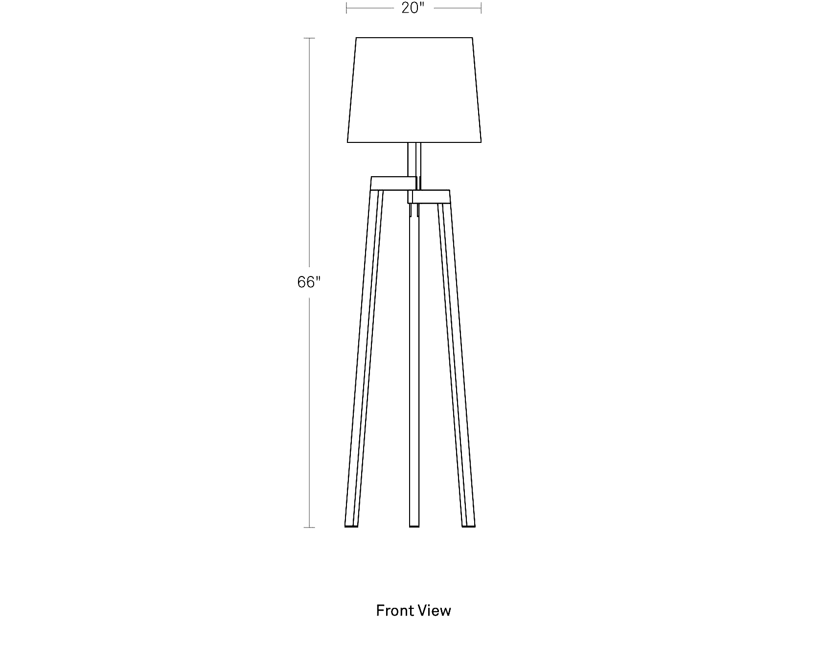 Stilt Floor Lamp within proportions 1690 X 1318